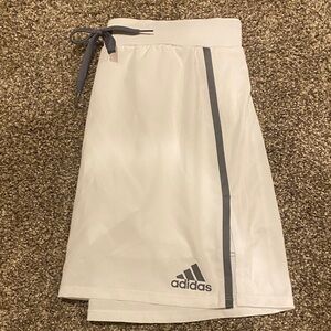 Adidas Women’s Athletic Skirt in White and Gray